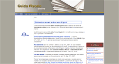 Desktop Screenshot of guidafiscaleonline.it