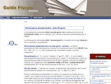 Tablet Screenshot of guidafiscaleonline.it